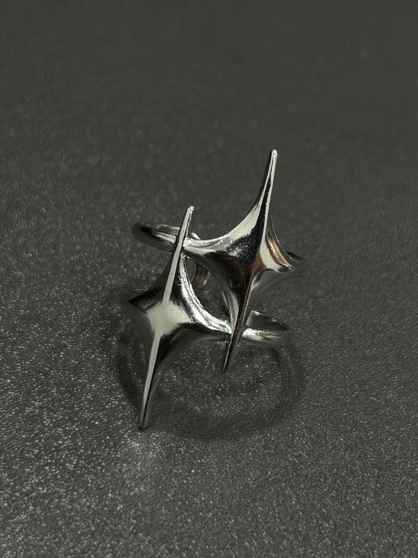Twin Star Ring