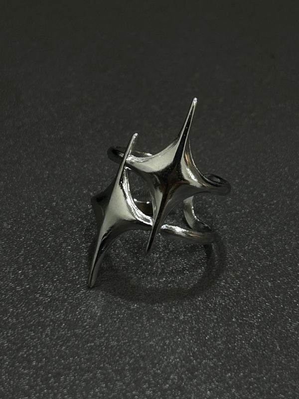 Twin Star Ring