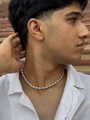 Metallic Pearl Chain 6mm